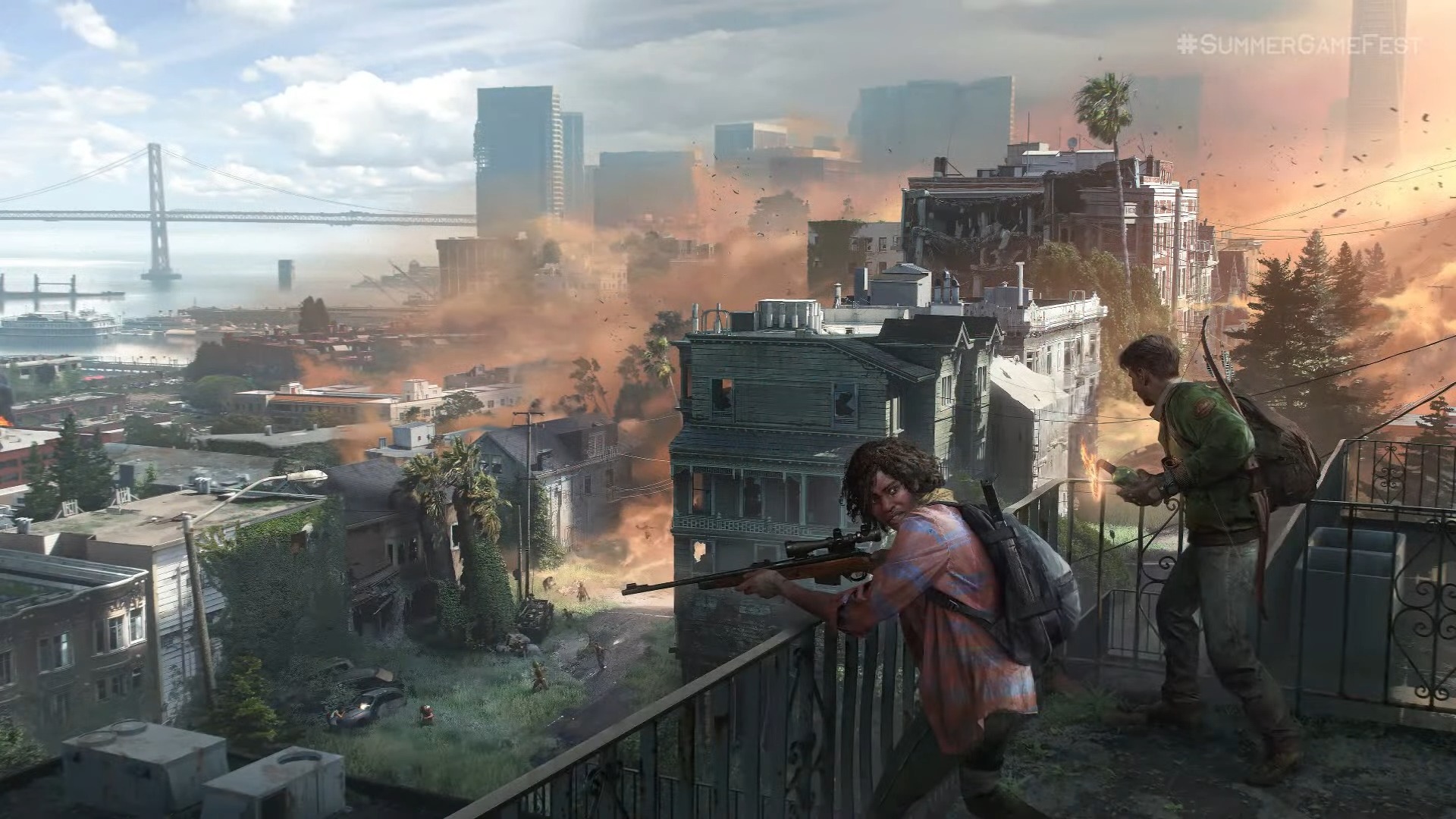 Concept art for Naughty Dog's new standalone multiplayer title