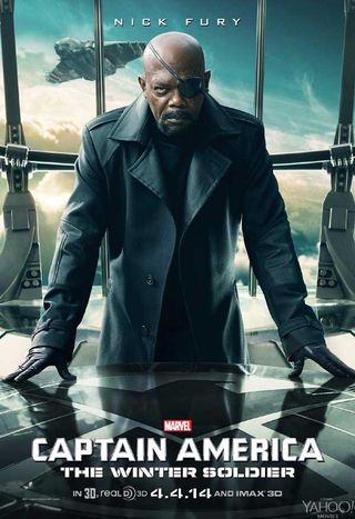 Captain America: The Winter Soldier Nick Fury poster