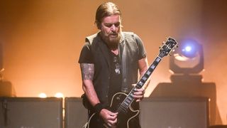 Billy Duffy performs with the Cult in San Francisco, November 2022