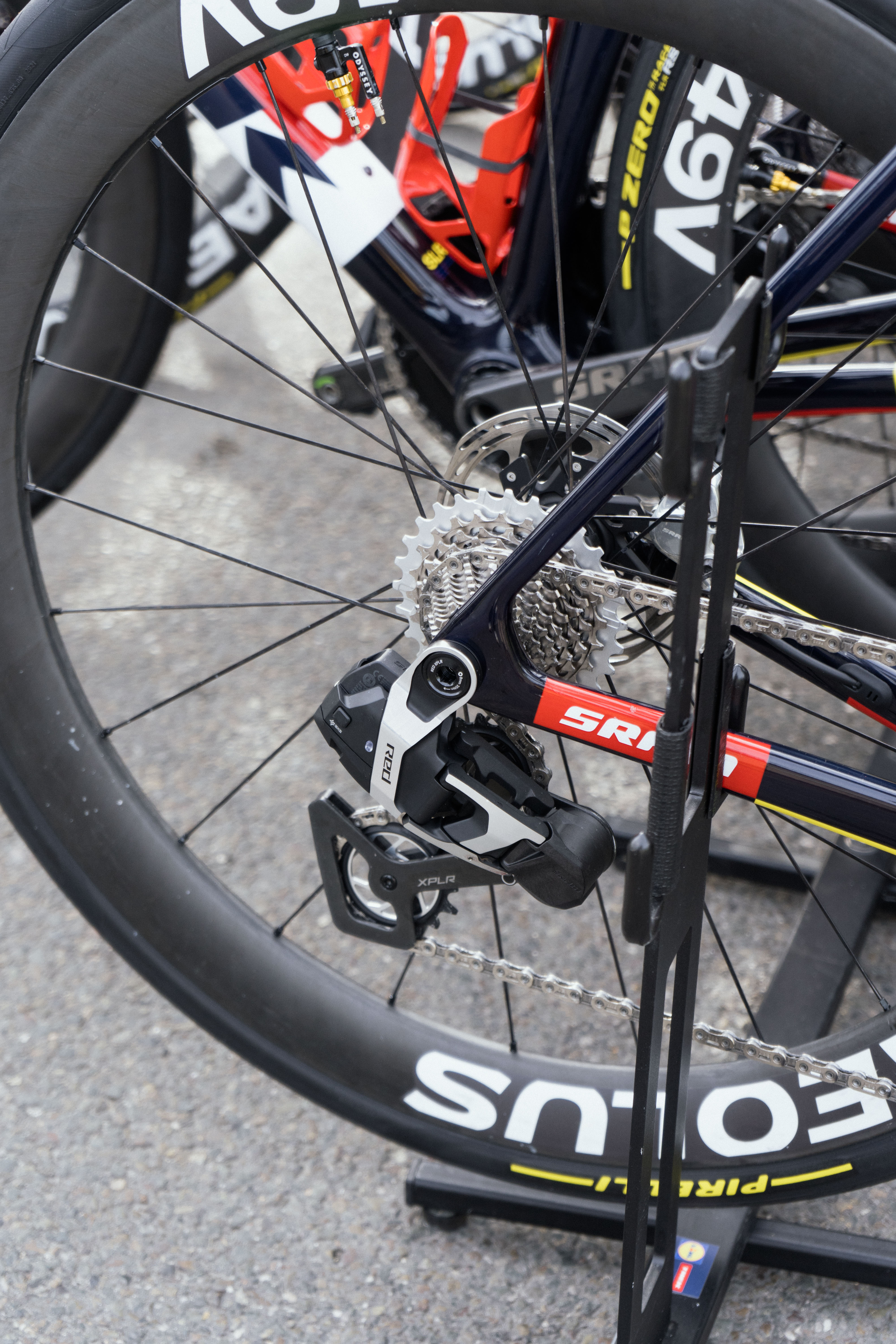 Lidl-Trek team bikes