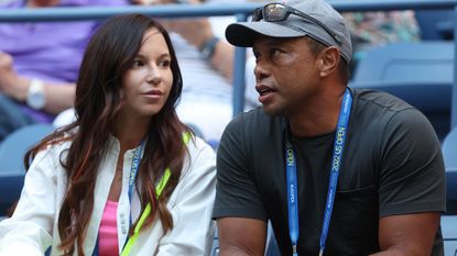 Tiger Woods with girlfriend Erica Herman