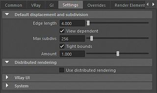 A high Max Subdivisions value will trash your render speed