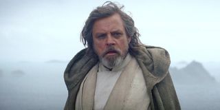 Mark Hamill as Luke Skywalker in Star Wars: The Force Awakens