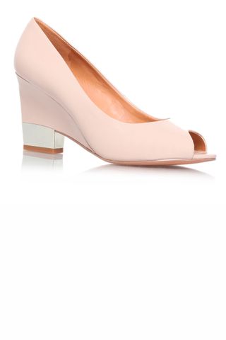 Nine West Pale Pink Peep Toe Shoes, £105