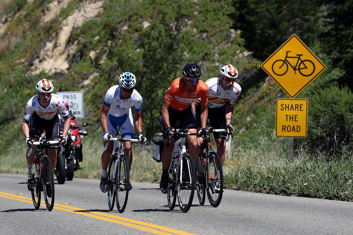 The breakaway in action