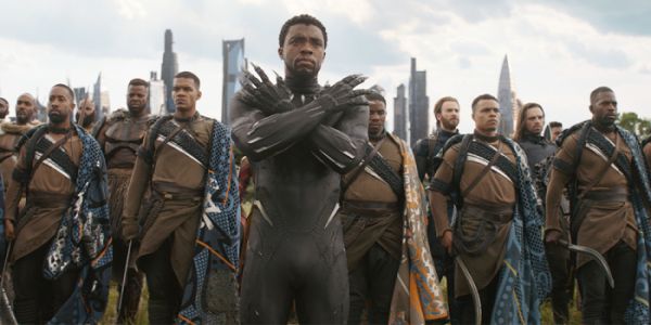 Black Panther in Avengers: Infinity War