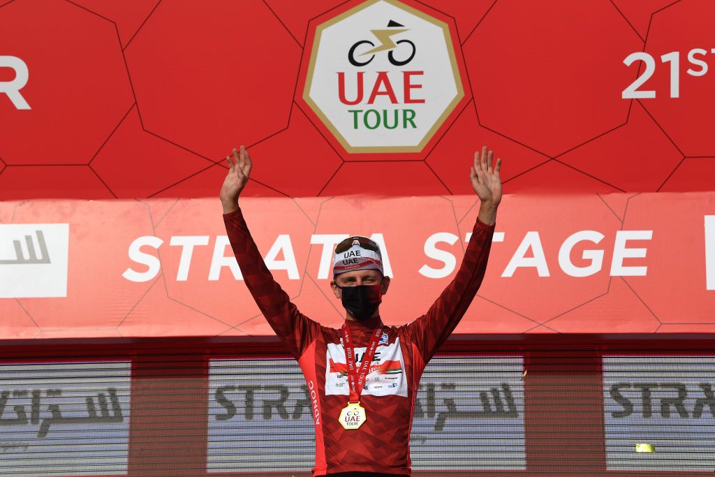Tadej Pogacar (UAE Team Emirates) extended his overall race lead