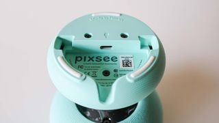 Pixsee Smart Baby Monitor underside of the device