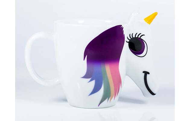 Colour changing mug