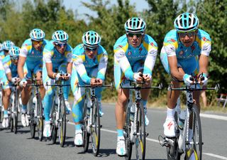 Astana, Tour de France 2011, team time trial training