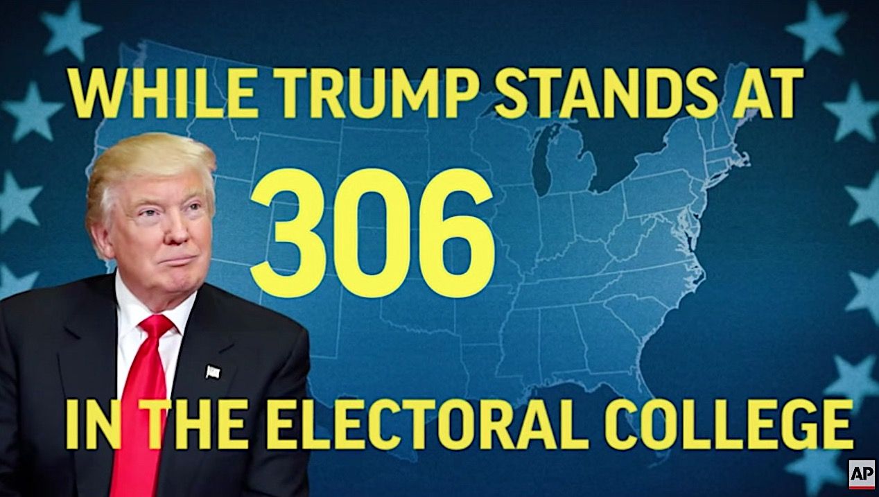 The Electoral College meets on Monday