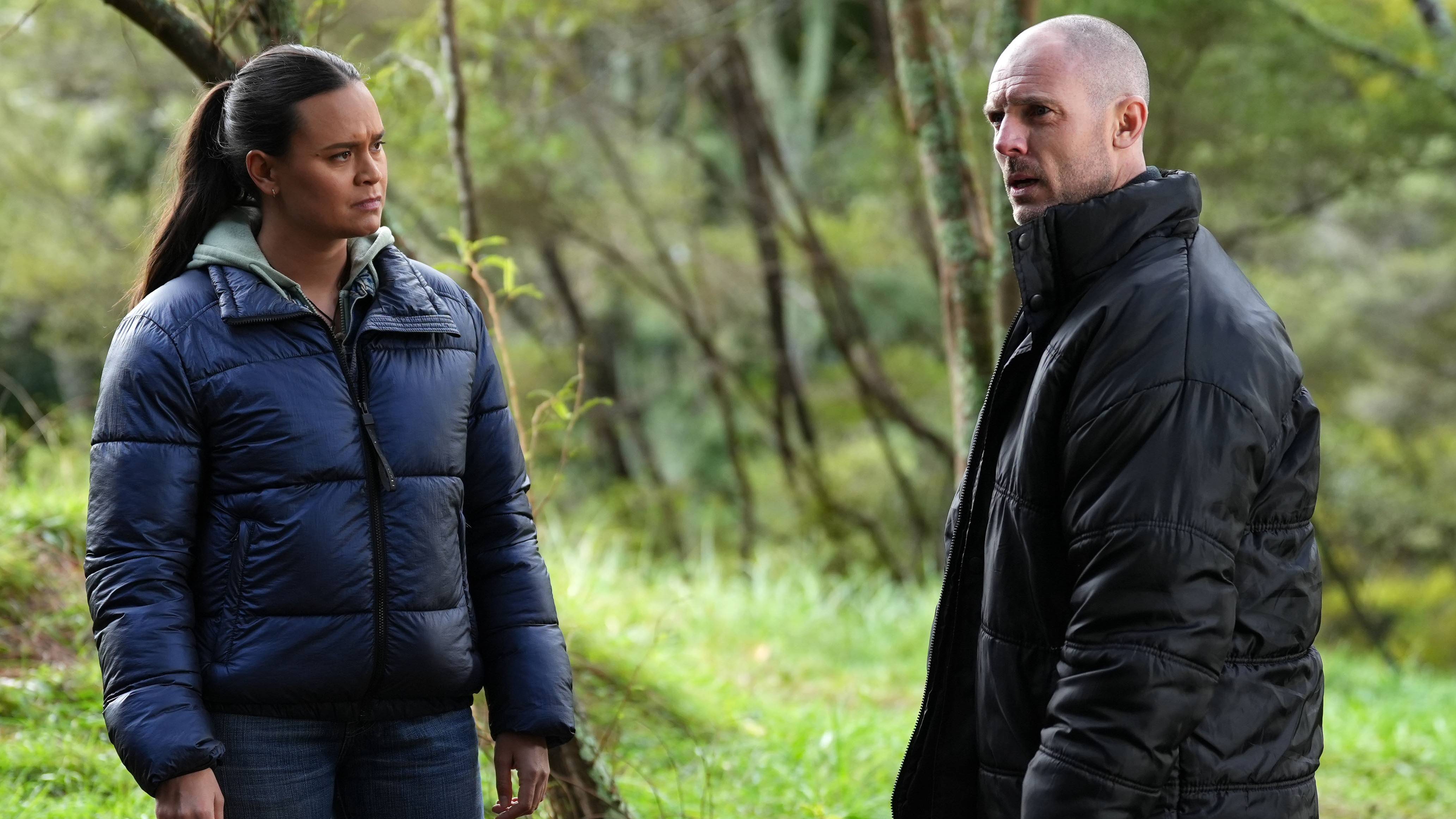 The Gone season 2 stars Acushla-Tara Kupe and Richard Flood