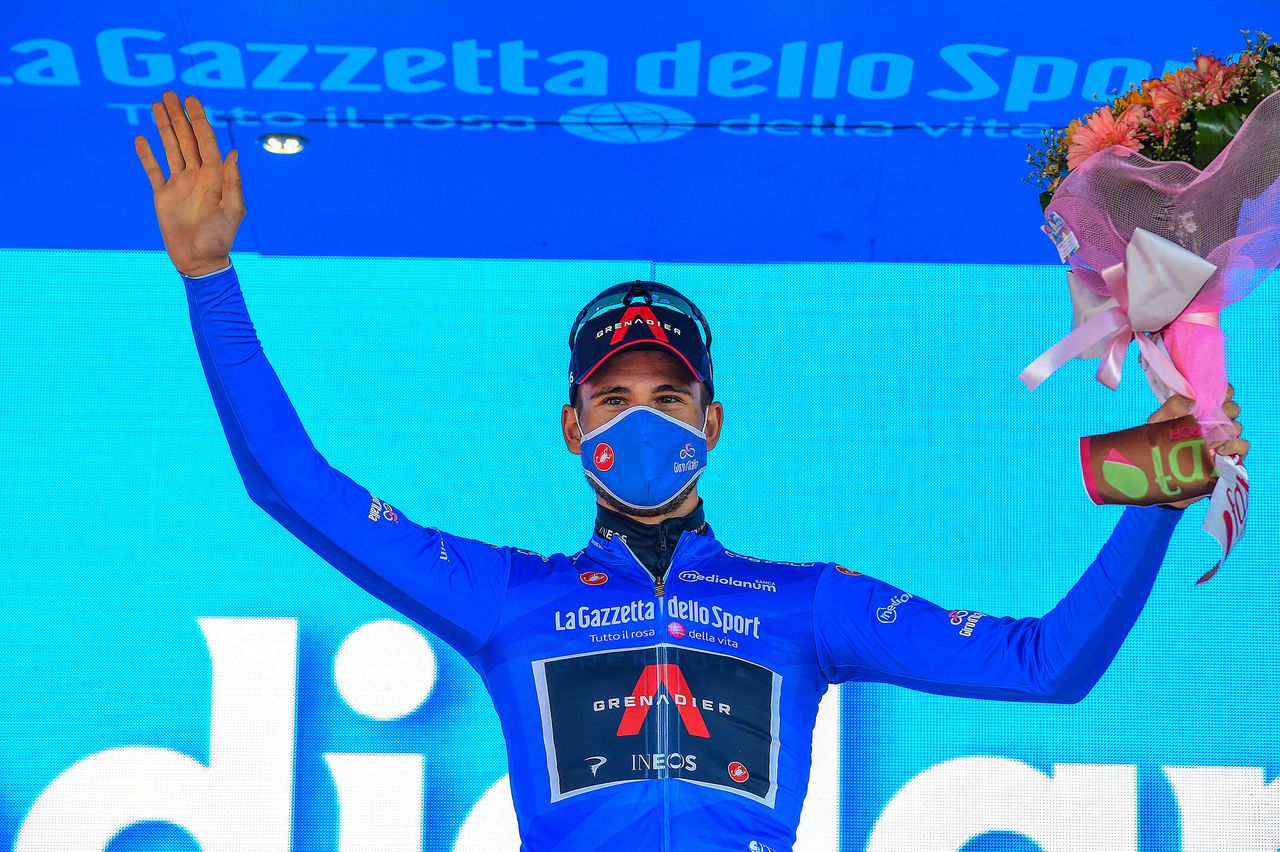 Giro d'Italia 2020 - 103th Edition - 7th stage Matera - Brindisi 143&Acirc;&nbsp;km - 09/10/2020 - Filippo Ganna (ITA - Team Ineos) - photo Dario Belingherii/BettiniPhoto&Acirc;&copy;2020