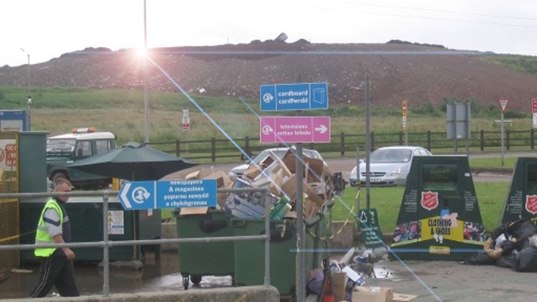 Newport Docksway landfill site