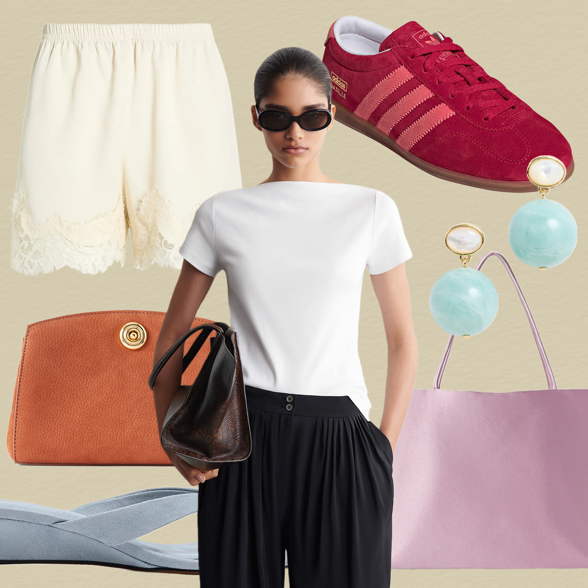 what a stylish 60-something mom wears