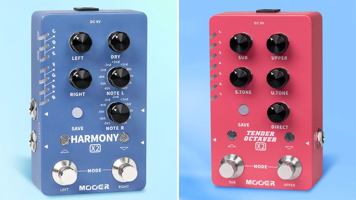 Mooer Audio Tender Octaver X2 &amp; Harmony X2