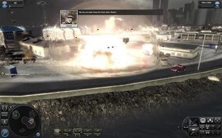World in Conflict offers some of the most vivid explosions ever seen in a strategy game .