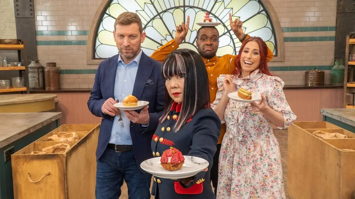 The judges of The Great British Baking Show: The Professionals
