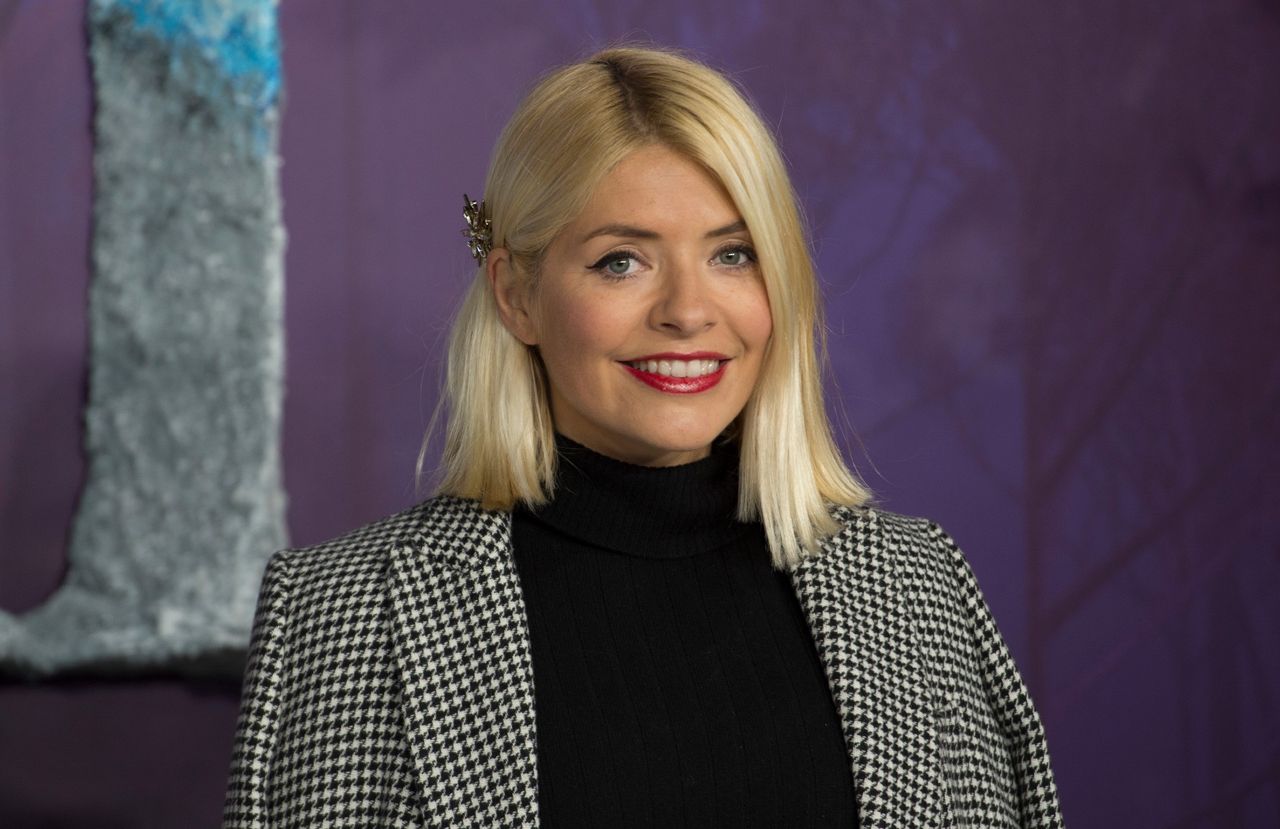 Holly Willoughby attends the &quot;Frozen 2&quot; European premiere at BFI Southbank on November 17, 2019 in London, England