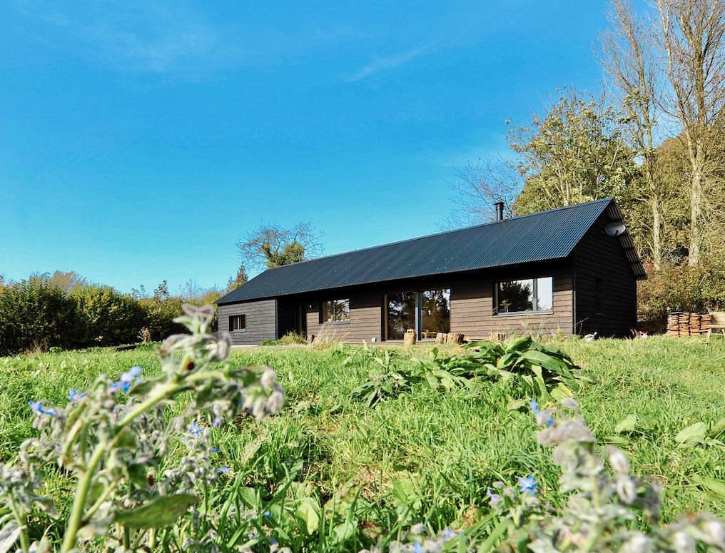 a UK self build made using cradle to cradle certified ecococon panels