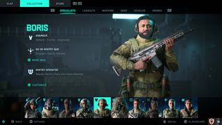 Battlefield 2042 engineer specialist character boris