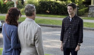 barry and his parents the flash flashpoint