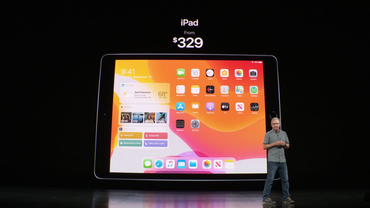 New Apple iPad 10.2inch screen, iPadOS and 'from £349' price What