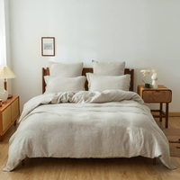 Simple&amp;Opulence 100% Linen Duvet Cover Set|  was $189, now $129 at Amazon (save $60)