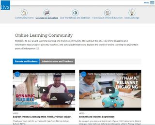 FLVS Online Learning Community Homepage