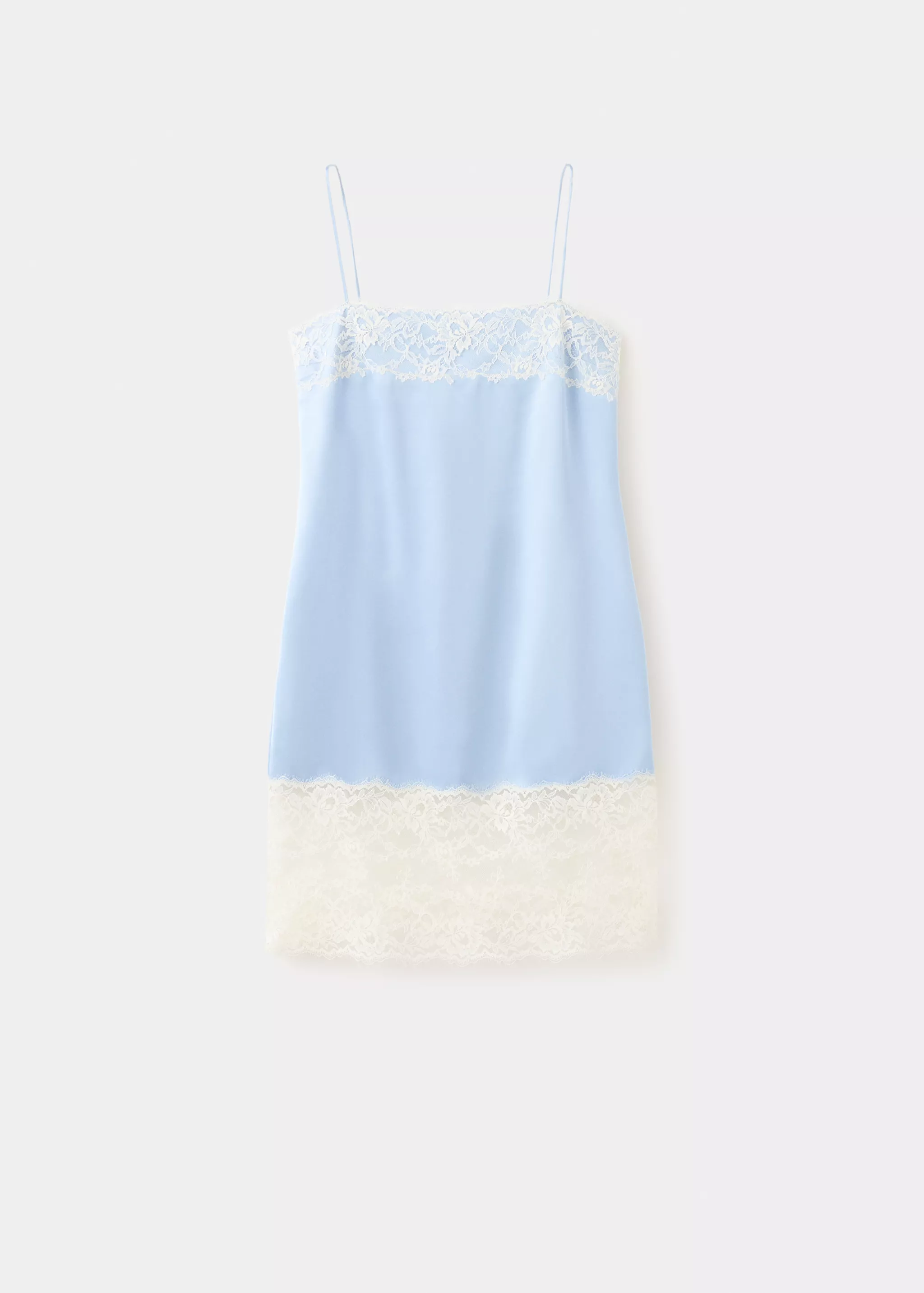 Lace Camisole Dress - Women | Mango Usa