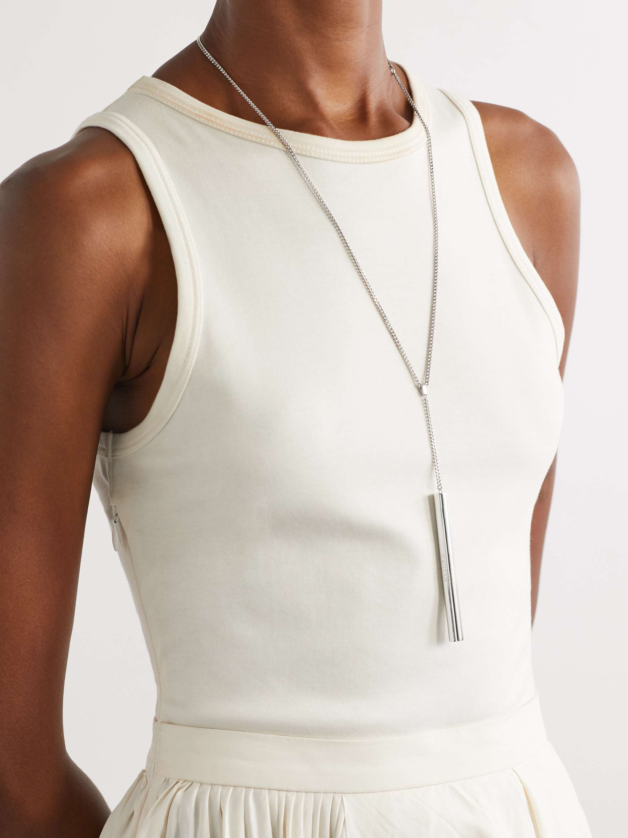 Silver necklace