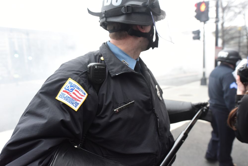 A Washington DC police officer