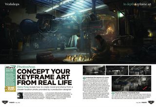 ImagineFX feature spread