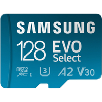 SAMSUNG EVO Select 128GB microSDXC: $20 $9.99 at Amazon