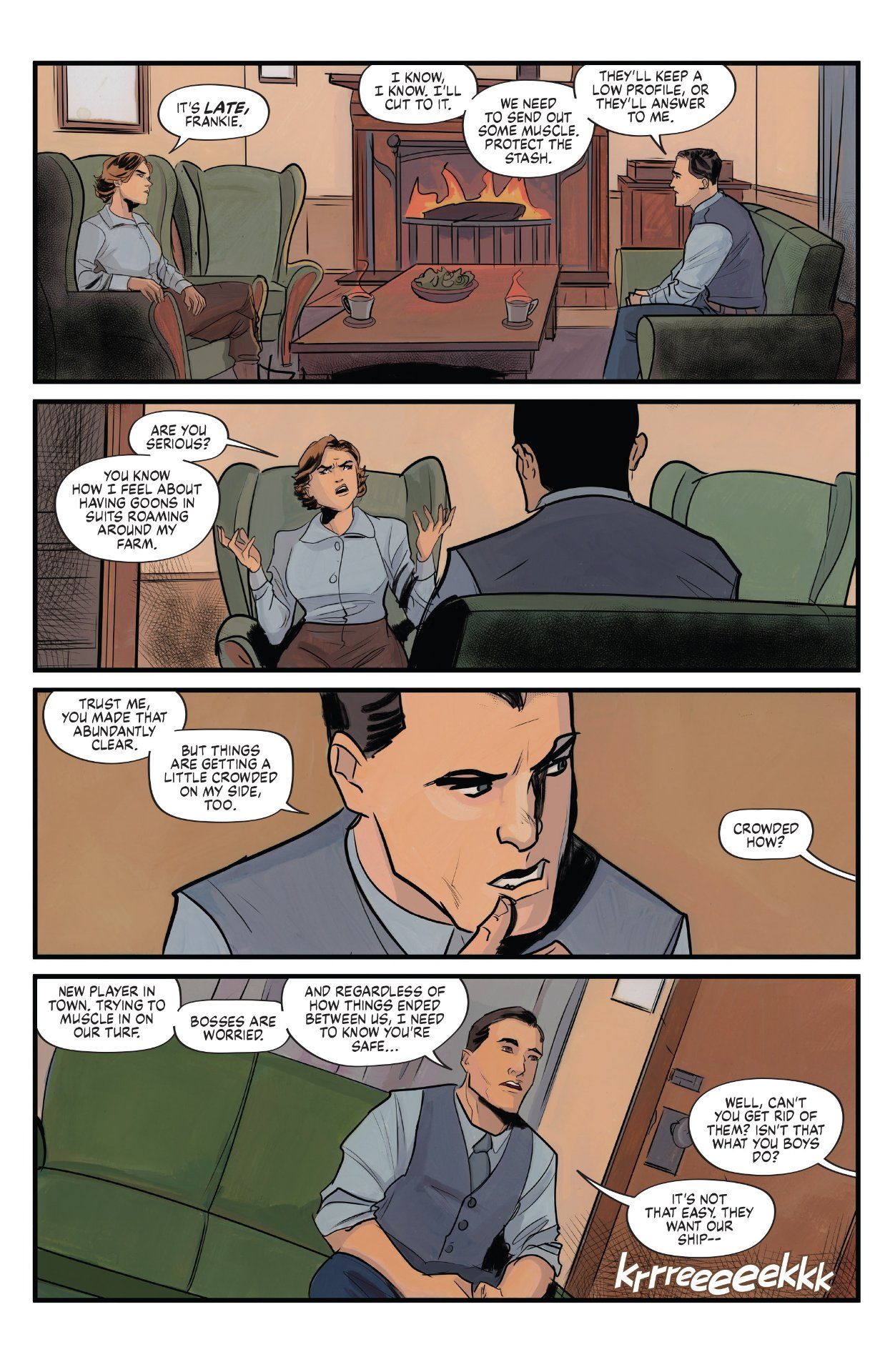 Blood Oath #1 preview