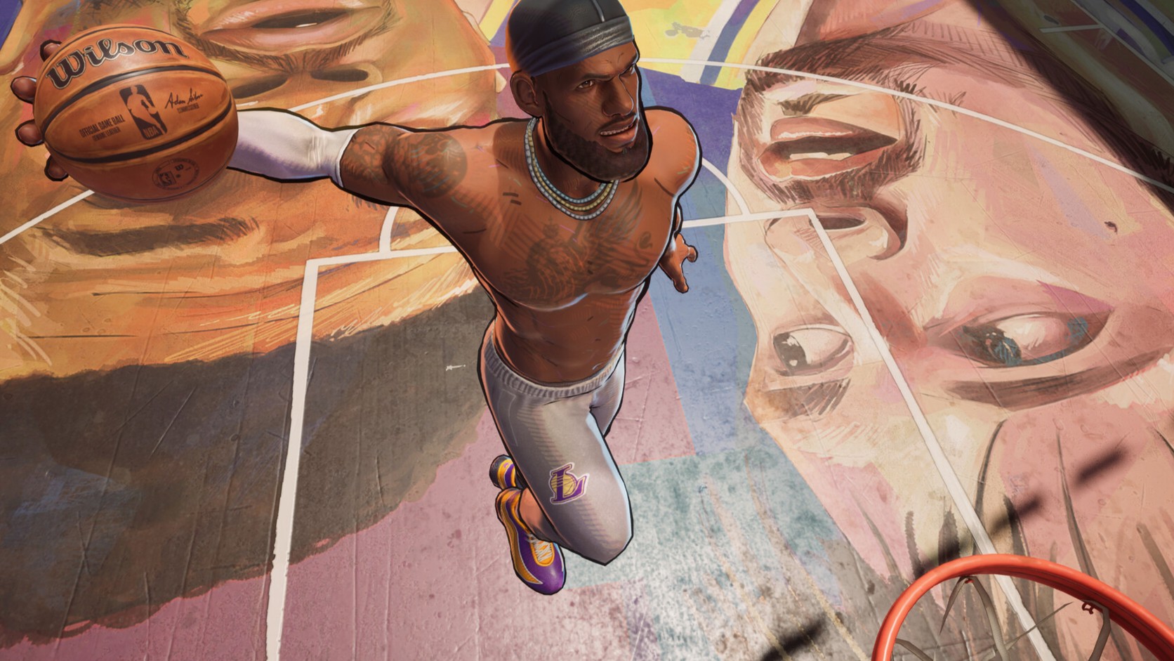 NBA The Run dunkin'