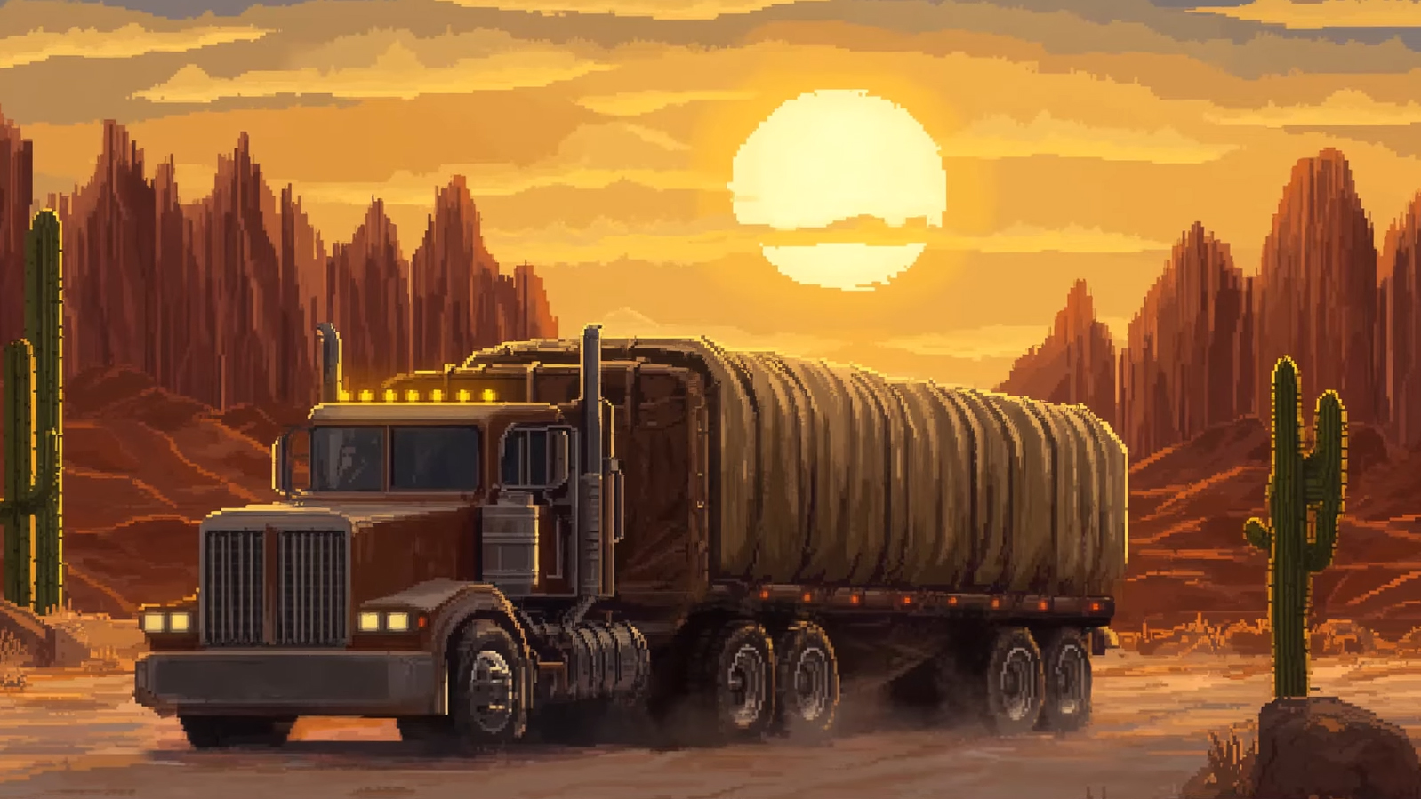 If you love big trucks, establishing trade routes, and the phrase ‘post-apocalyptic survival business simulator’ then I’ve got just the strategy RPG for you