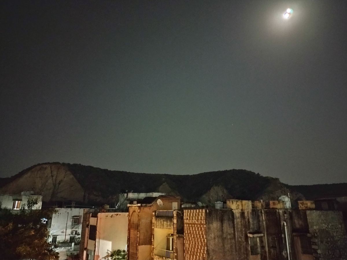 Night Vision mode on Moto E7 Plus