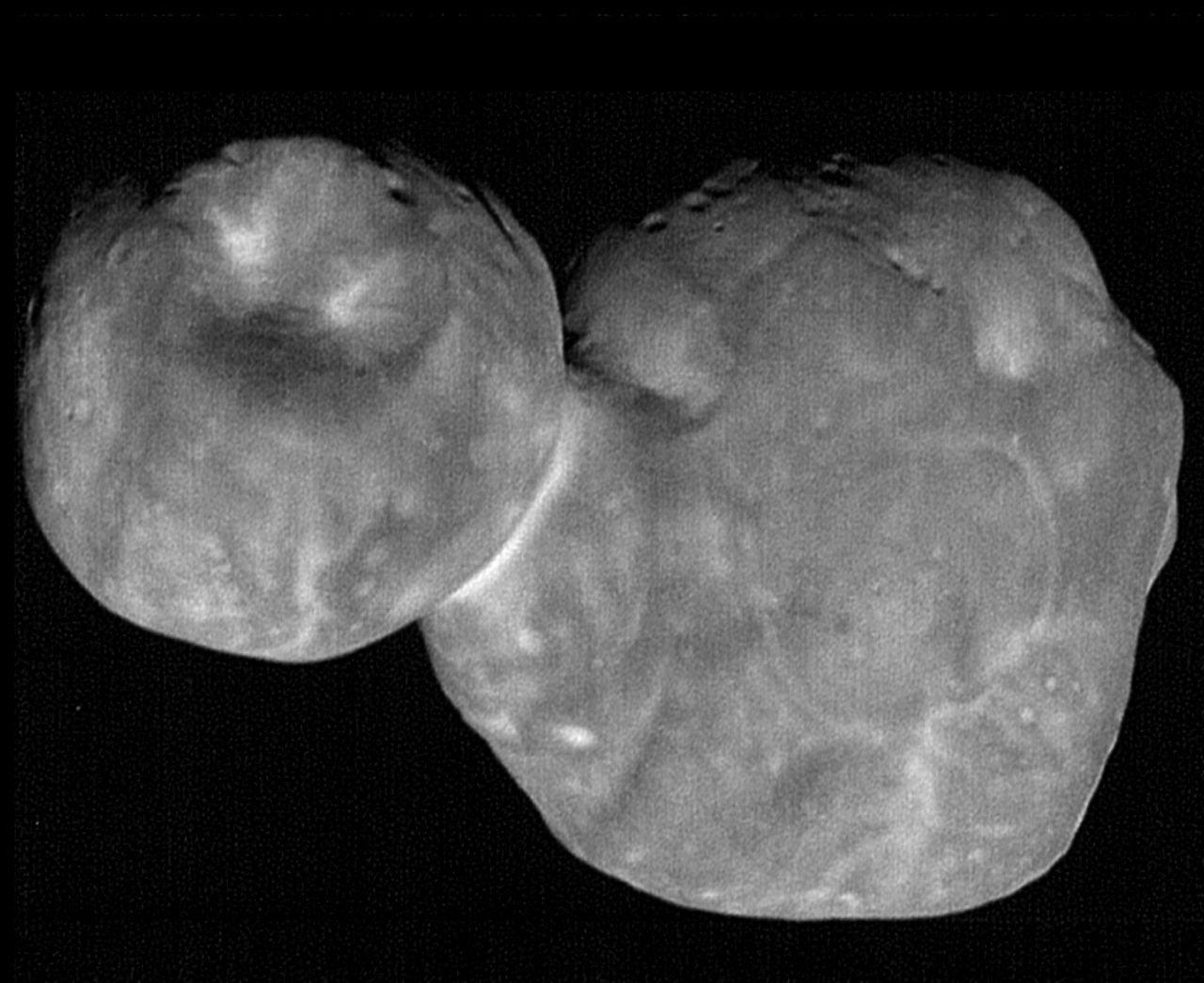 NASA's New Horizons spacecraft flew by the distant Kuiper Belt object Ultima Thule (2014 MU69) on Jan. 1, 2019.