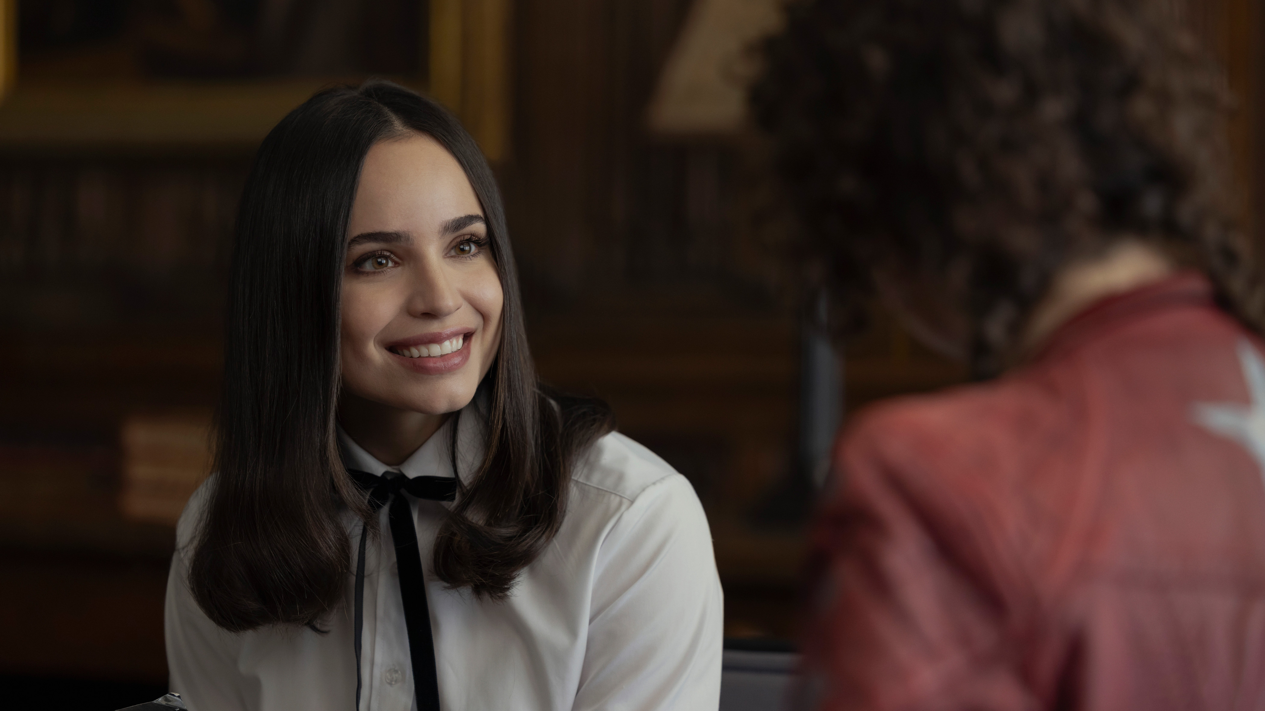 Sofia Carson as Anna in My Oxford Year.