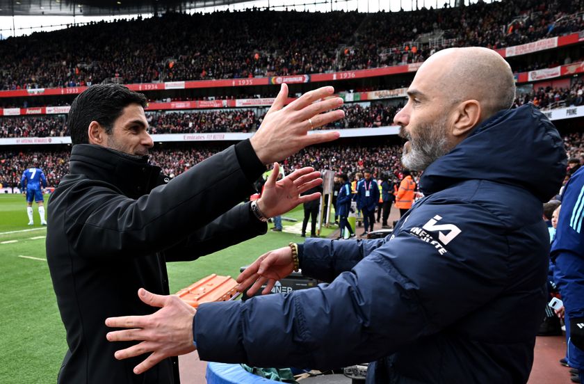 Mikel Arteta and Enzo Maresca are set to go head-to-head at Stamford Bridge