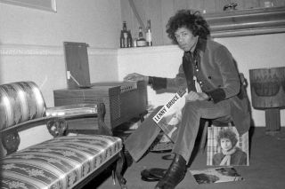Jimi at home