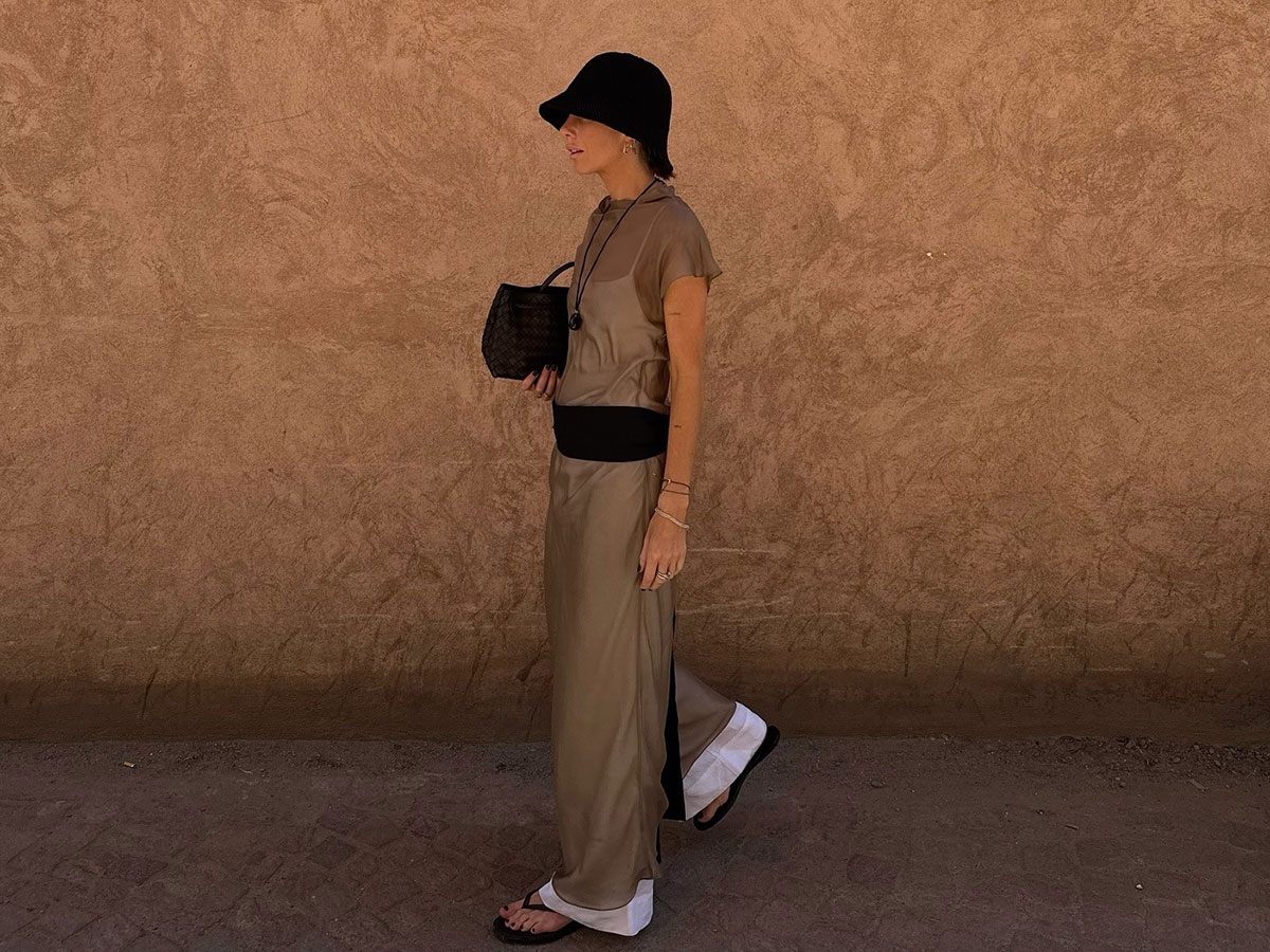 @hannahlewisstylist fashionable flip flops outfit