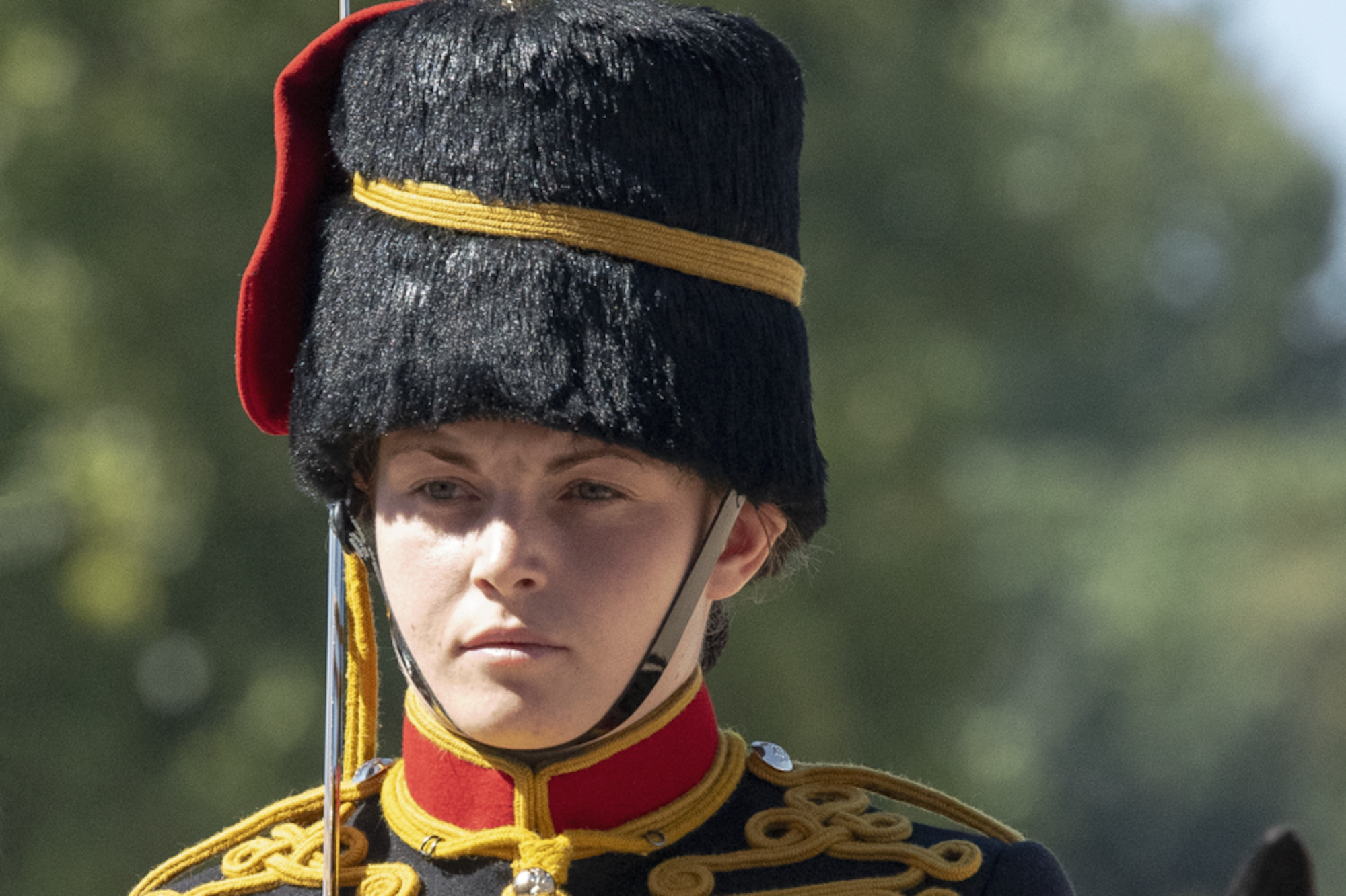 Lance Bombardier Ciara Sullivan in uniform