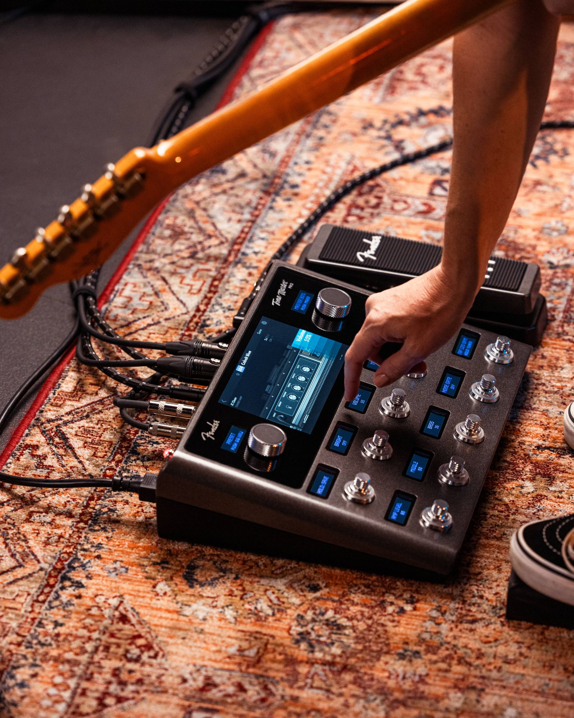 Fender Tone Master Pro on carpet