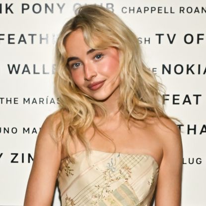 Sabrina Carpenter wearing vintage Ralph Lauren from Spring 2003 at the Variety Hitmakers 2025 Sponsored by Tik Tok event on December 6, 2025 in Los Angeles, California