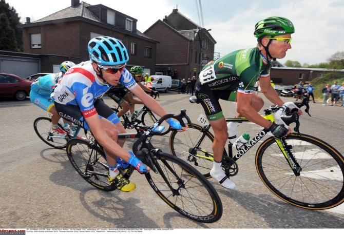 Thomas Voeckler (Europcar) and Dan Martin (Garmin Sharp)