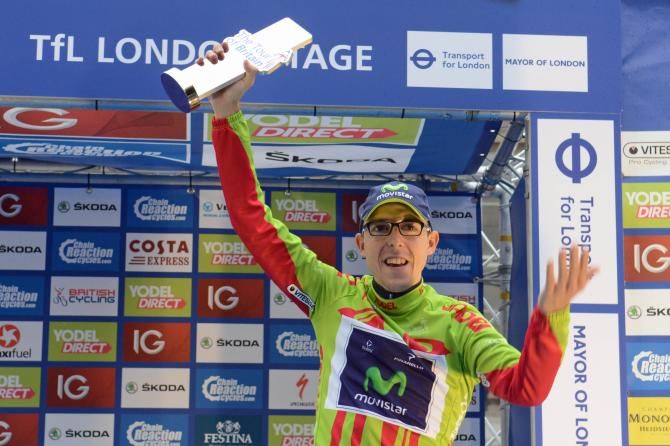 Angel Madrazo Ruiz wins the sprints jersey