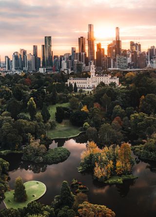 Melbourne skyline