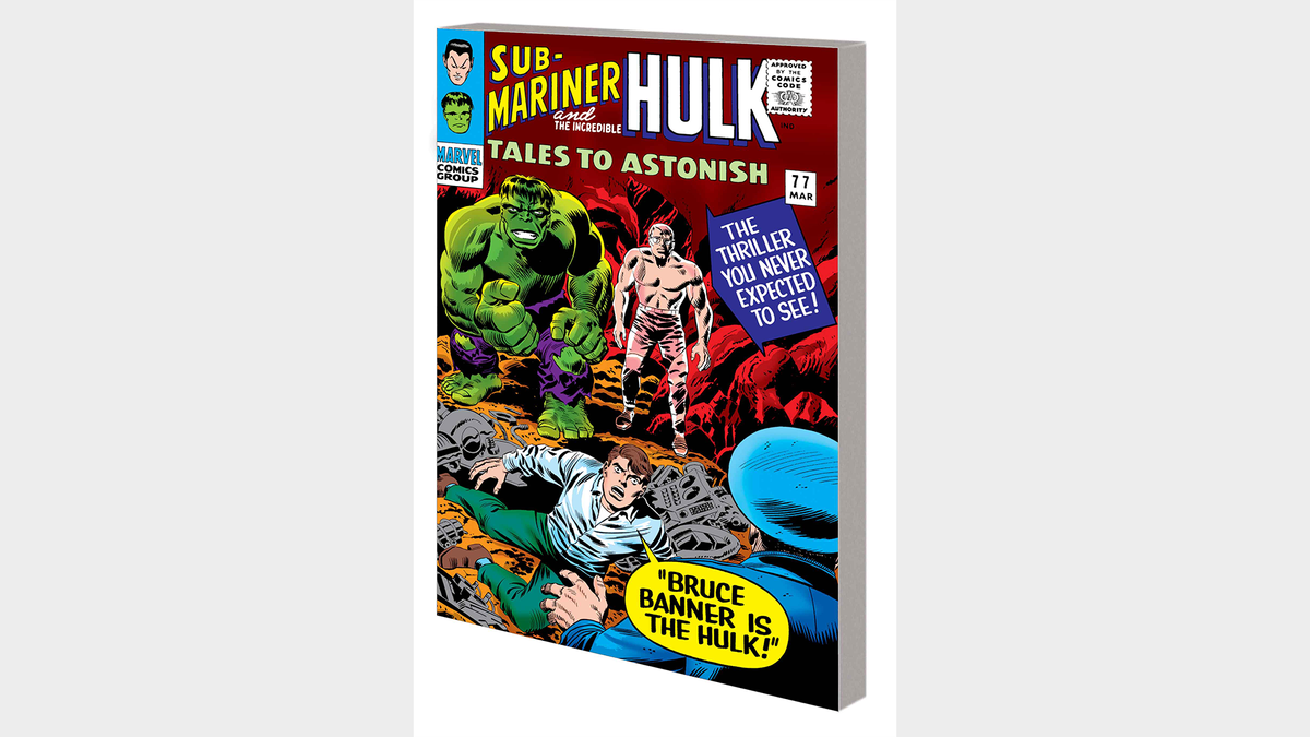 Mighty Marvel Masterworks: The Incredible Hulk Vol. 3 - More Than Monster, Less Than Man GN-TPB cover art